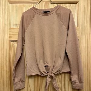 Forever21 Tan Sweatshirt Sz S